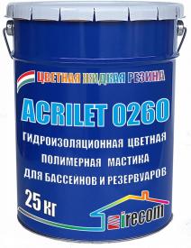 Хлорполимерный защитный состав для водных объектов ACRILET 0260